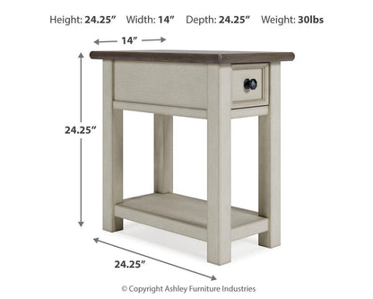 Bolanburg Coffee Table Sets - T637T5, T637T6 - approximate manufacturer dimensions (supplier image 67)