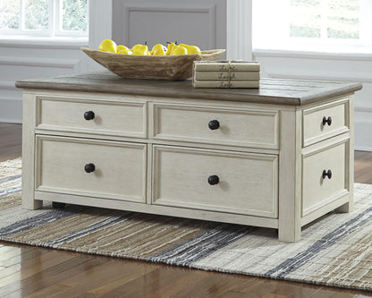 Bolanburg Coffee Table Sets - T637T4, T637T3, T637T1, T637T2, T637T5, T637T6 - product view or room setting; complete kit and included component views (supplier image 21)