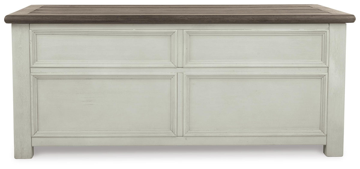 Bolanburg Coffee Table with Lift Top - T637-20 - product view or room setting; only coffee table included (supplier image 9)