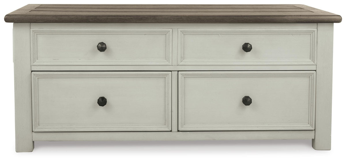 Bolanburg Coffee Table Sets - T637T4, T637T3, T637T1, T637T2, T637T5, T637T6 - product view or room setting; complete kit and included component views (supplier image 9)