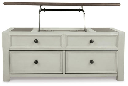 Bolanburg Coffee Table with Lift Top - T637-20 - product view or room setting; only coffee table included (supplier image 7)