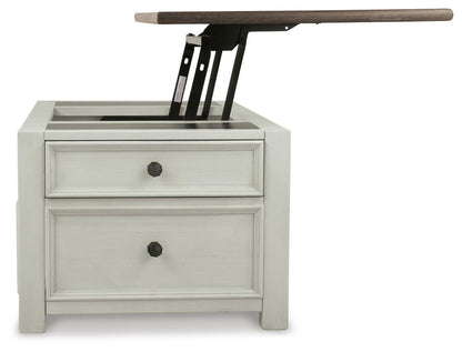 Bolanburg Coffee Table with Lift Top - T637-20 - product view or room setting; only coffee table included (supplier image 10)