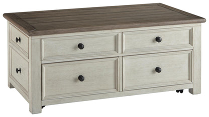 Bolanburg Coffee Table Sets - T637T3, T637T2, T637T5, T637T6 - product view or room setting; complete kit and included component views (supplier image 34)