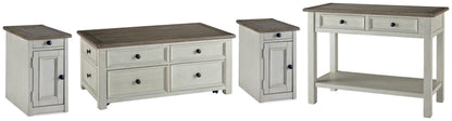 Bolanburg Coffee Table Sets - T637T4 - product view or room setting; complete kit and included component views (supplier image 1)