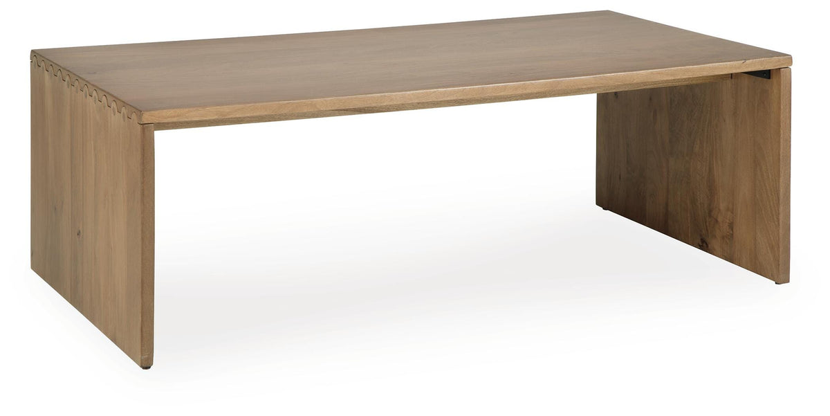Ella Grove Coffee Table - T639-1 - product view or room setting; only coffee table included (supplier image 1)