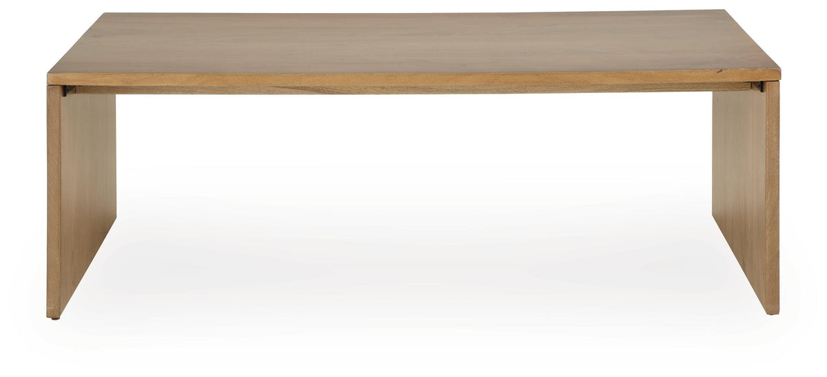 Ella Grove Coffee Table - T639-1 - product view or room setting; only coffee table included (supplier image 3)