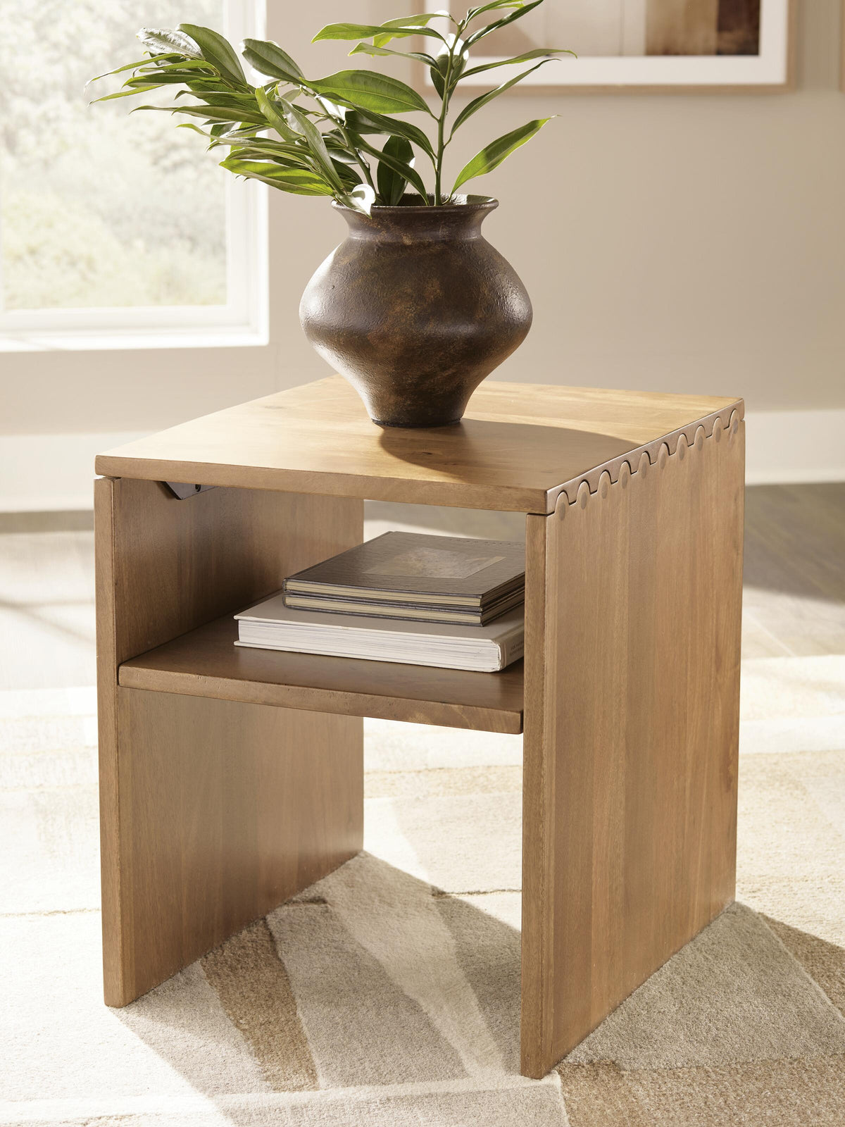 Ella Grove End Table - T639-3 - product view or room setting; only end table included (supplier image 2)