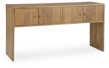 Ella Grove Console - T639-4 - product view or room setting; only console table included (supplier image 1)
