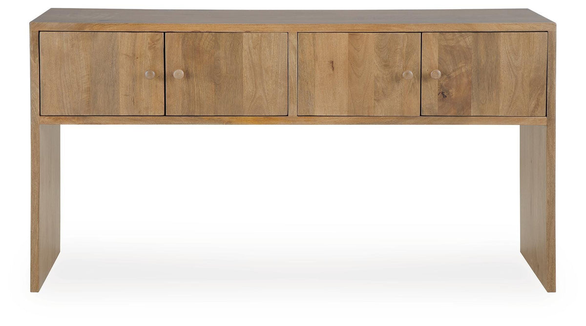 Ella Grove Console - T639-4 - product view or room setting; only console table included (supplier image 4)