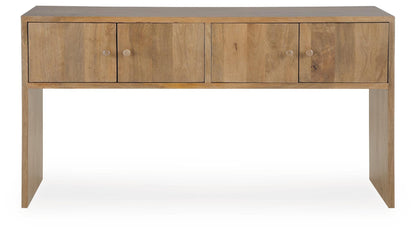 Ella Grove Console - T639-4 - product view or room setting; only console table included (supplier image 4)
