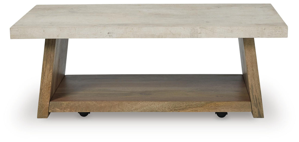 Brendalhouse Coffee Table - T642-1 - product view or room setting; only coffee table included (supplier image 3)