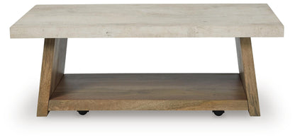 Brendalhouse Coffee Table - T642-1 - product view or room setting; only coffee table included (supplier image 3)