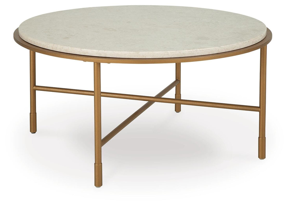 Alben Coffee Table - T643-8 - product view or room setting; only coffee table included (supplier image 1)
