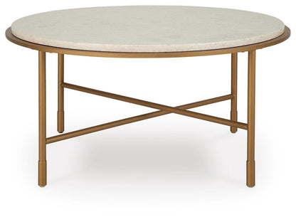 Alben Coffee Table - T643-8 - product view or room setting; only coffee table included (supplier image 3)