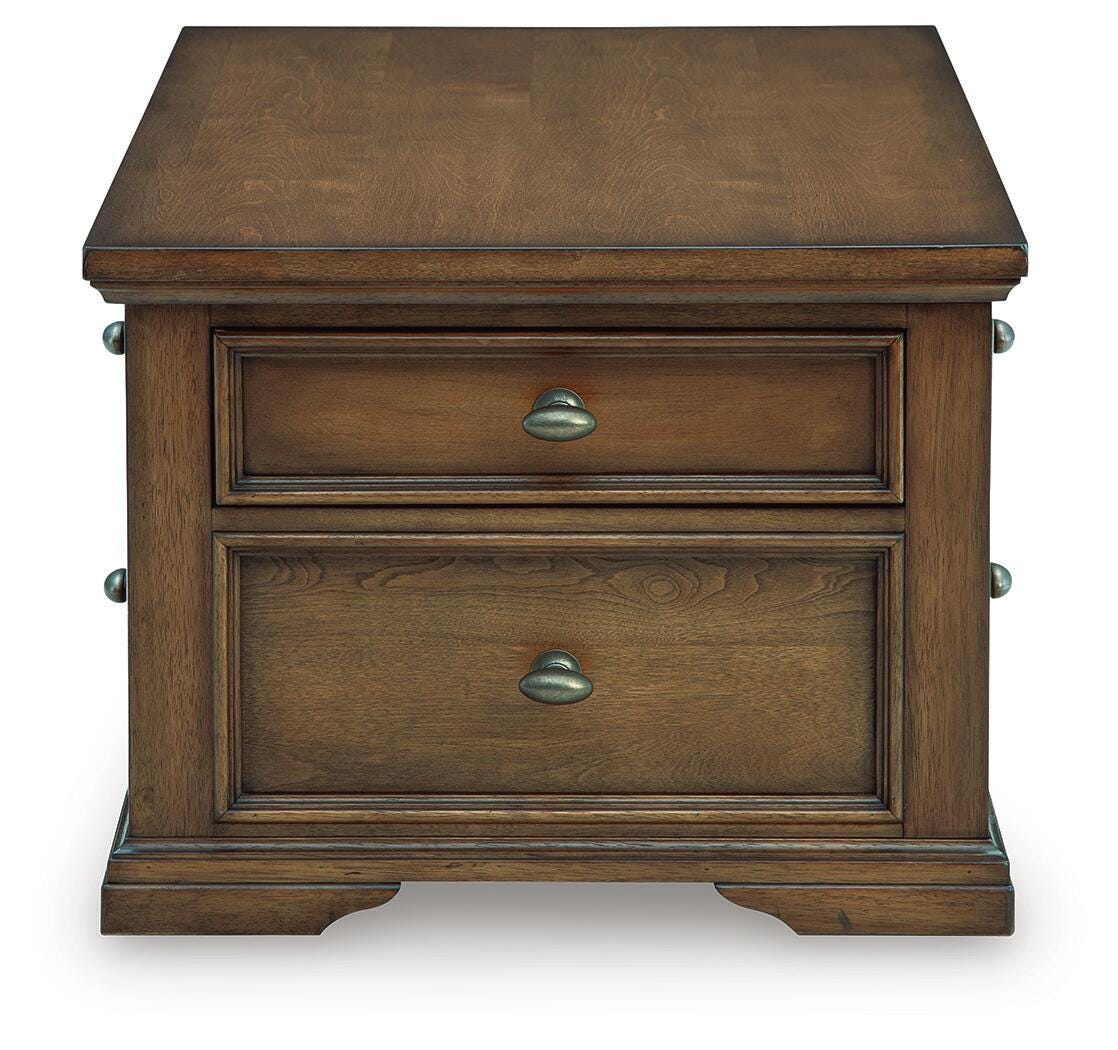 Channley Lift-Top Coffee Table - T649-20 - product view or room setting; only coffee table included (supplier image 5)
