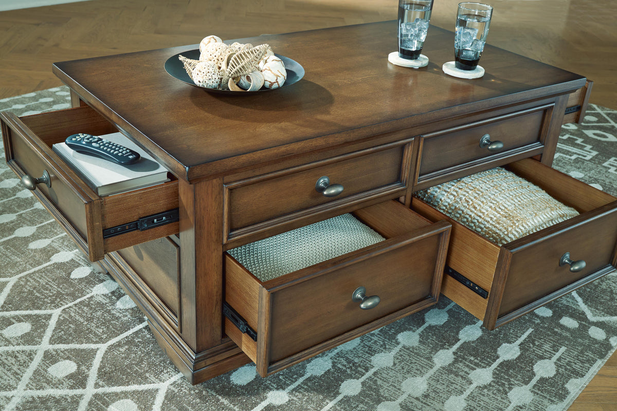 Channley Lift-Top Coffee Table - T649-20 - finish or detail (supplier image 8)