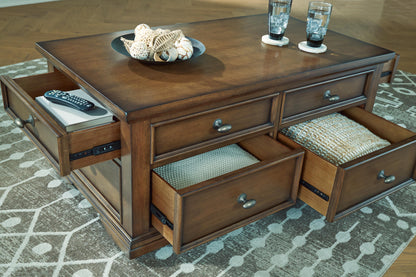 Channley Lift-Top Coffee Table - T649-20 - finish or detail (supplier image 8)