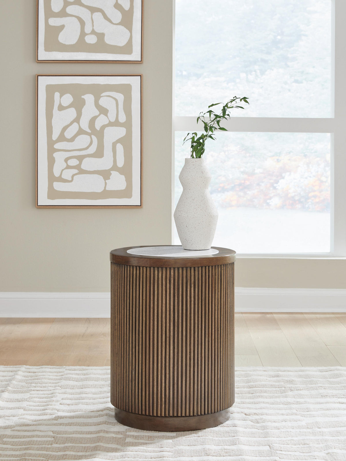 Hadonna End Table - T658-6 - product view or room setting; only end table included (supplier image 2)
