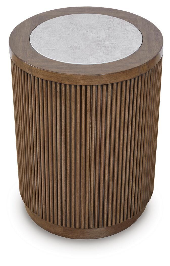 Hadonna End Table - T658-6 - product view or room setting; only end table included (supplier image 3)
