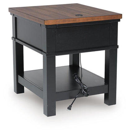 Wildenauer End Table - T664-3 - product view or room setting; only end table included (supplier image 6)