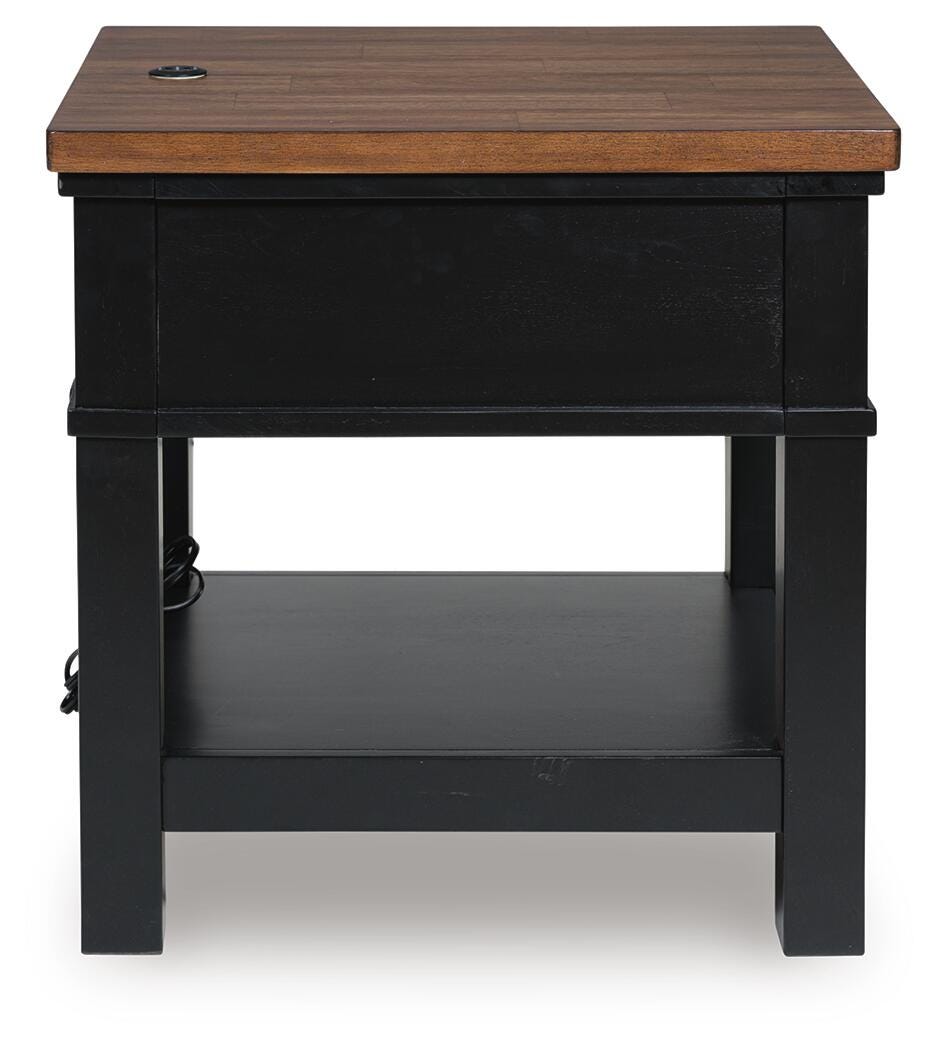 Wildenauer End Table - T664-3 - product view or room setting; only end table included (supplier image 5)