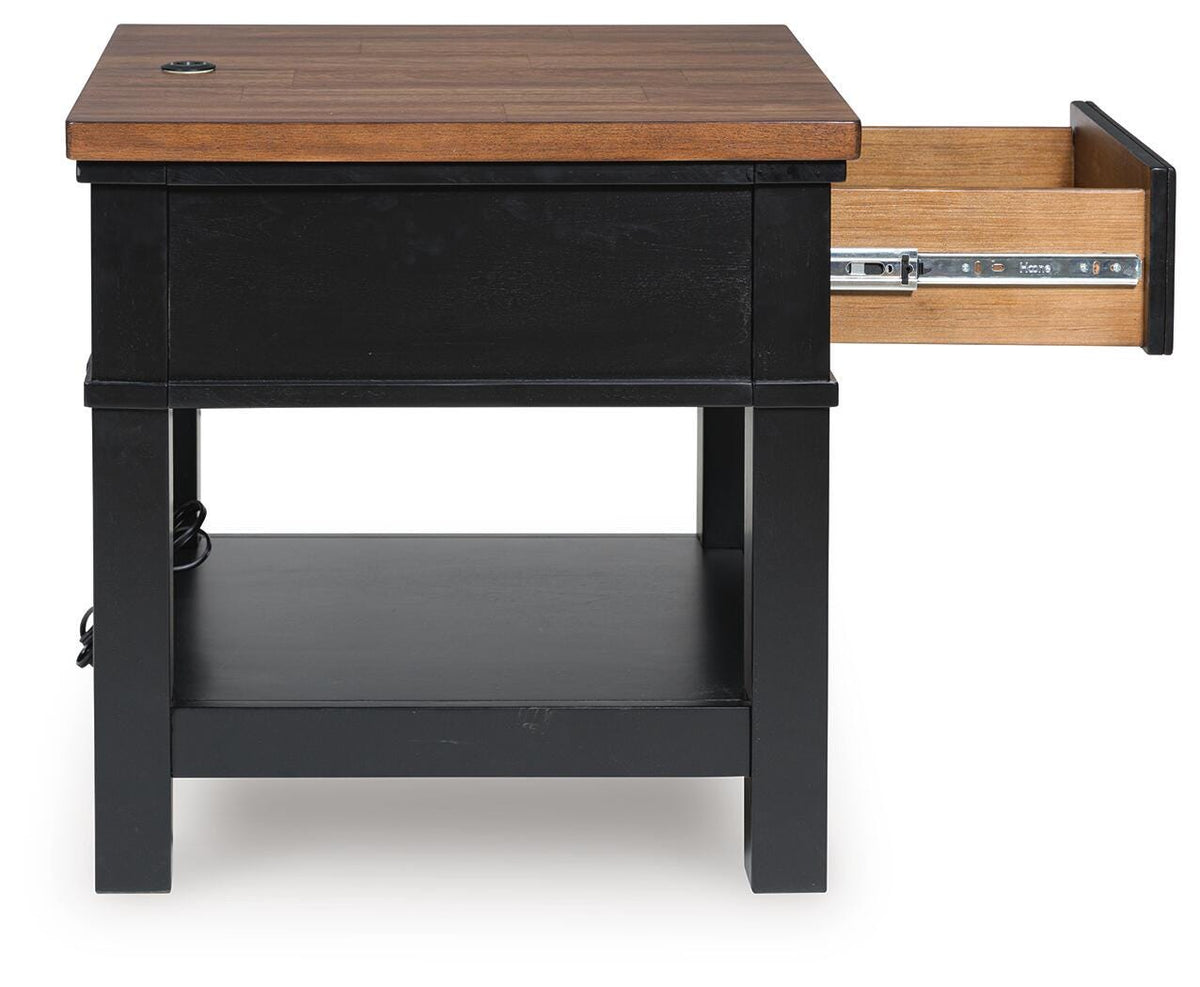 Wildenauer End Table - T664-3 - product view or room setting; only end table included (supplier image 7)