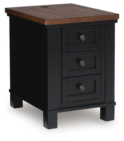 Wildenauer Lift-top Coffee Table and 2 Chairside End Tables - T664T1 - product view or room setting; complete kit and included component views (supplier image 3)