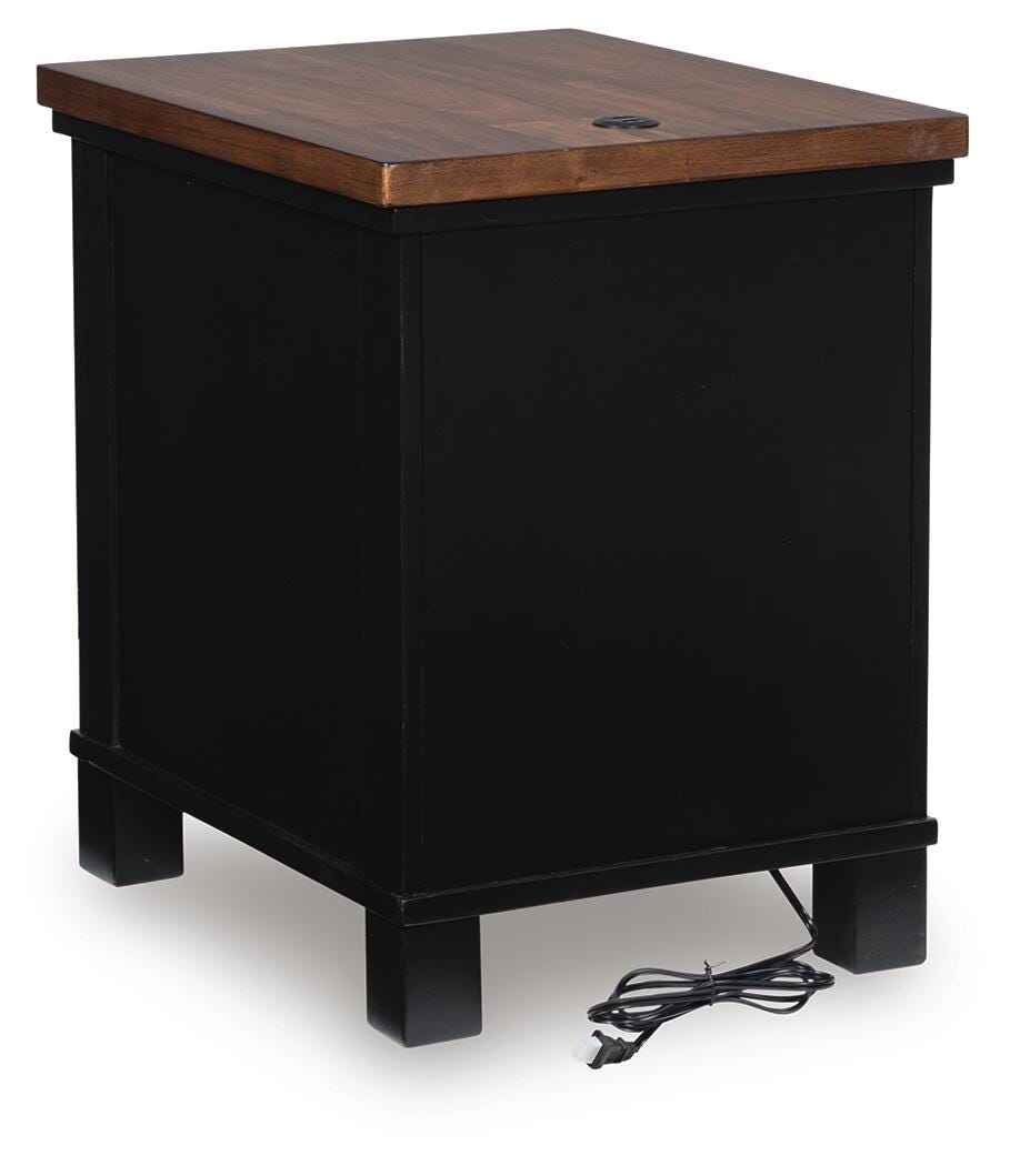 Wildenauer Lift-top Coffee Table and 2 Chairside End Tables - T664T1 - product view or room setting; complete kit and included component views (supplier image 7)
