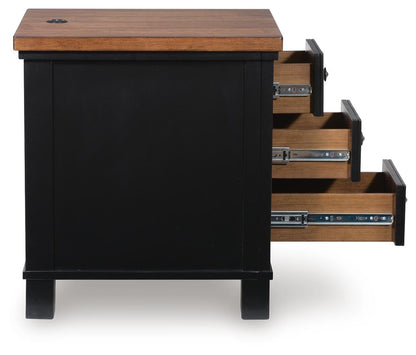 Wildenauer Lift-top Coffee Table and 2 Chairside End Tables - T664T1 - product view or room setting; complete kit and included component views (supplier image 6)