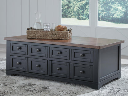 Wildenauer Lift-top Coffee Table and 2 Chairside End Tables - T664T1 - product view or room setting; complete kit and included component views (supplier image 22)