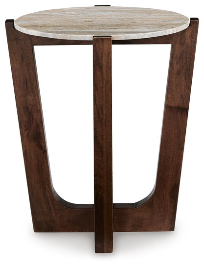 Tanidore End Table - T667-6 - product view or room setting; only end table included (supplier image 3)