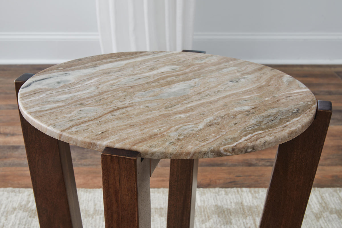 Tanidore End Table - T667-6 - finish or detail (supplier image 5)
