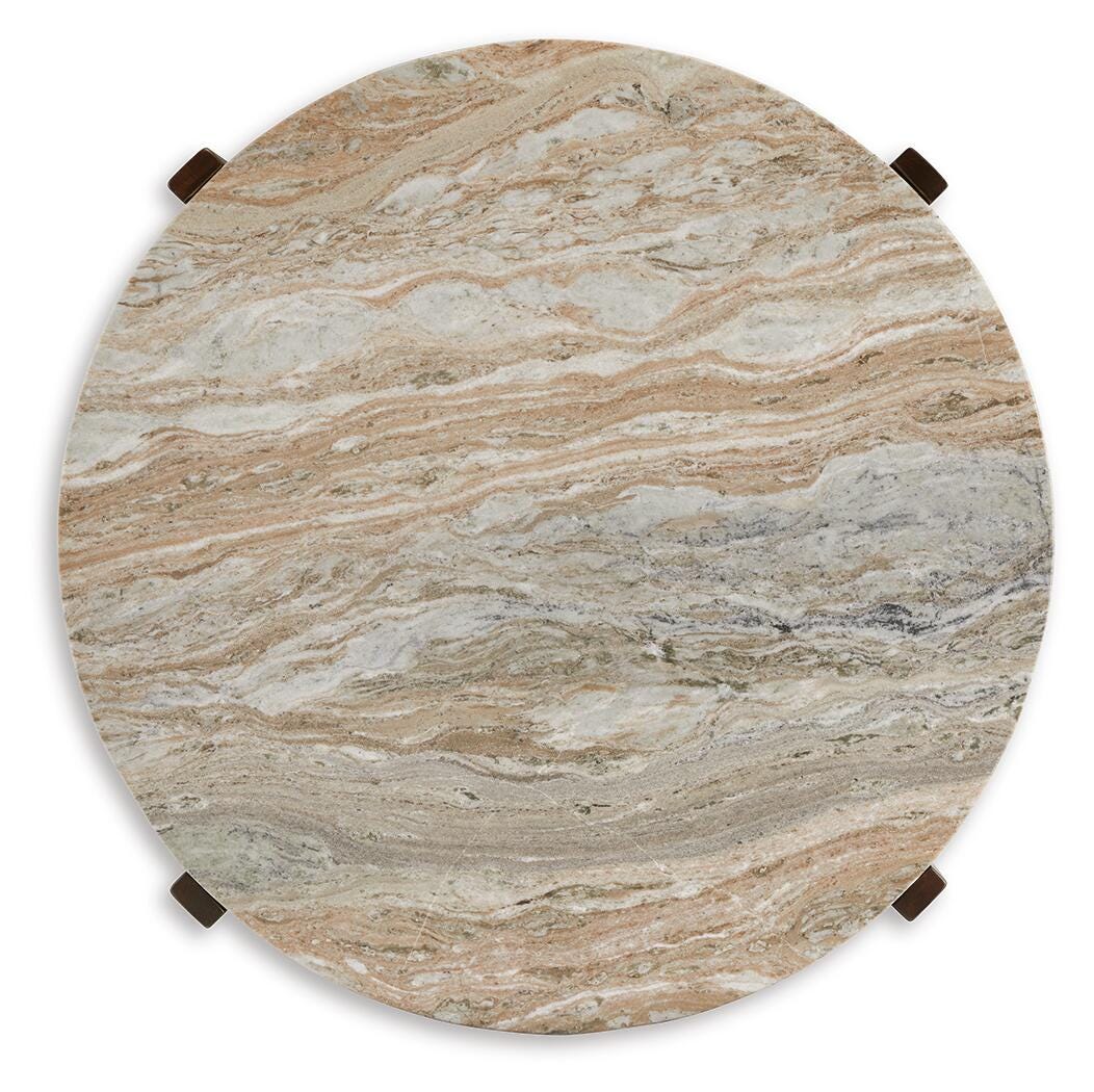 Tanidore Coffee Table - T667-8 - product view or room setting; only coffee table included (supplier image 4)