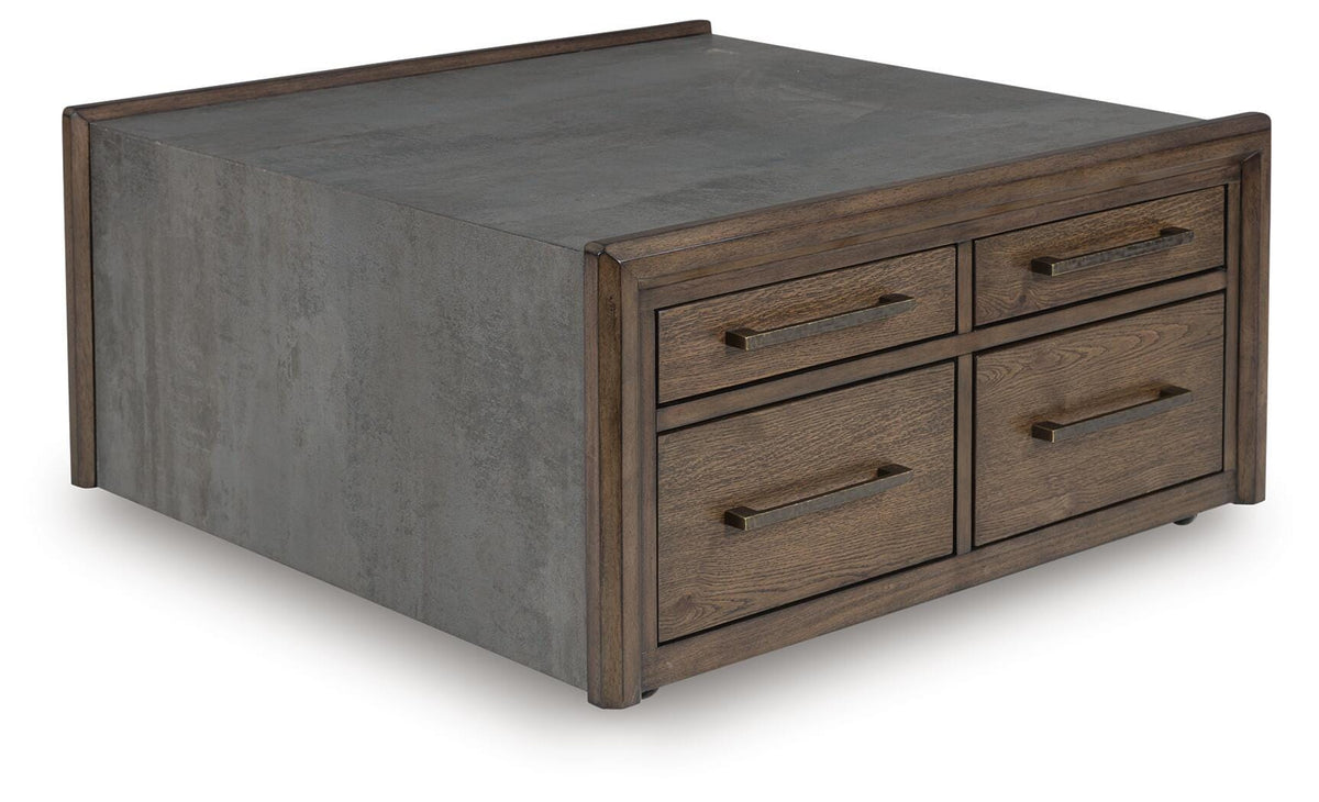 Kallenny Coffee Table - T669-8 - product view or room setting; only coffee table included (supplier image 1)