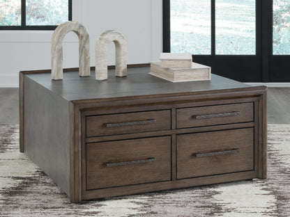 Kallenny Coffee Table - T669-8 - product view or room setting; only coffee table included (supplier image 2)