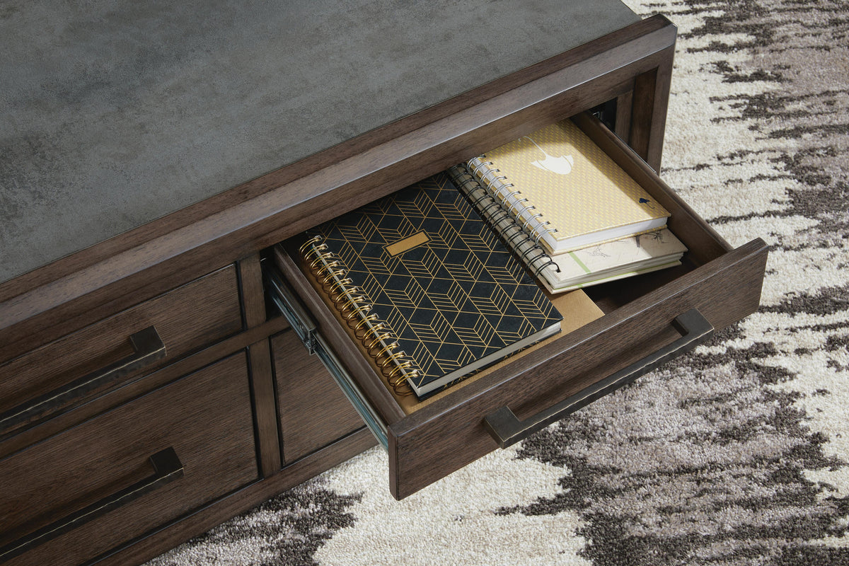 Kallenny Coffee Table - T669-8 - finish or detail (supplier image 10)