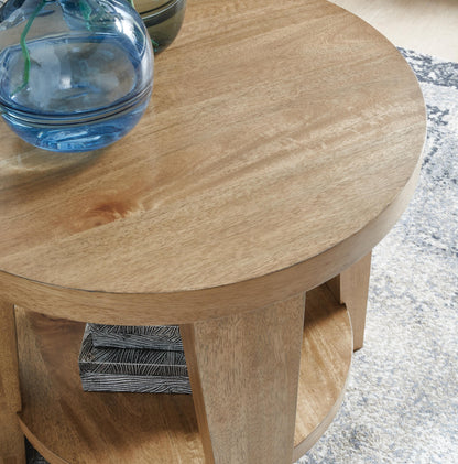 Kristiland End Table - T674-6 - finish or detail (supplier image 6)