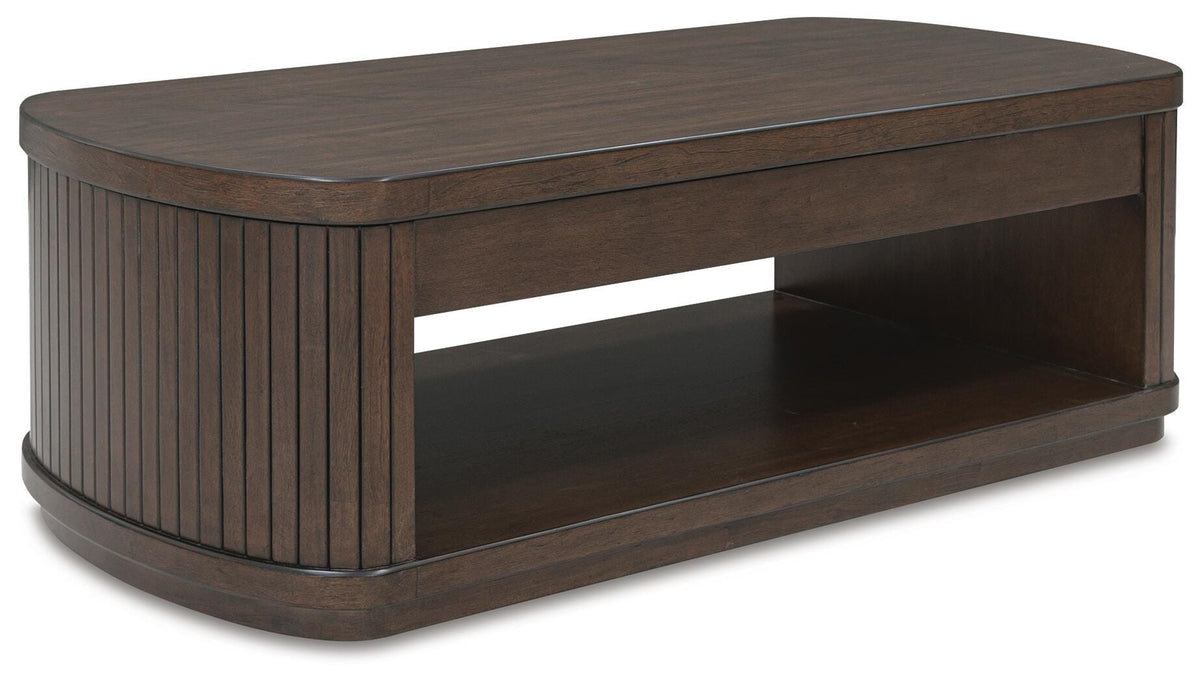 Korestone Lift-Top Coffee Table - T679-9 - product view or room setting; only coffee table included (supplier image 1)