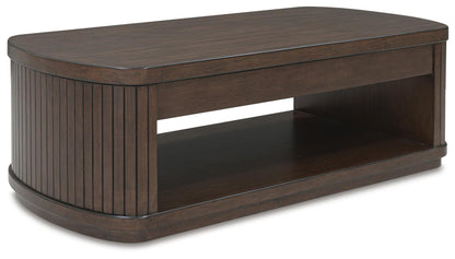 Korestone Lift-Top Coffee Table - T679-9 - product view or room setting; only coffee table included (supplier image 1)