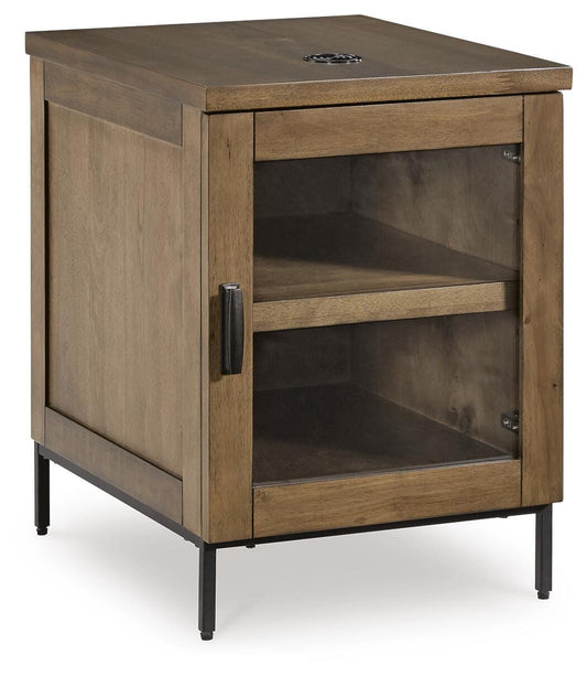 Torlanta Chairside End Table - T686-7 - product view or room setting; only end table included (supplier image 1)