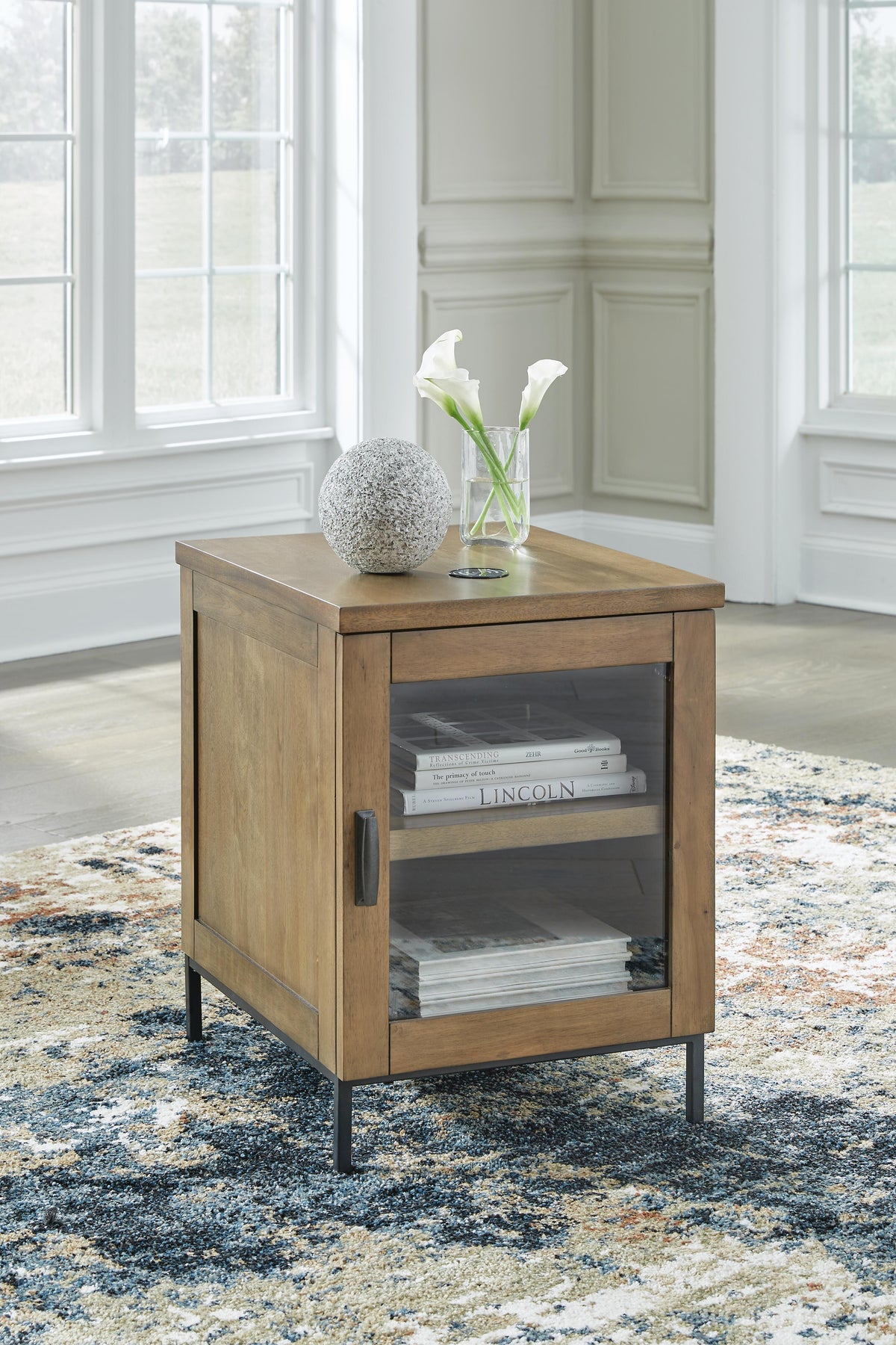 Torlanta Chairside End Table - T686-7 - product view or room setting; only end table included (supplier image 2)