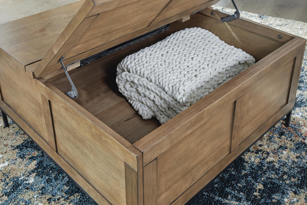 Torlanta Lift-Top Coffee Table - T686-9 - finish or detail (supplier image 9)