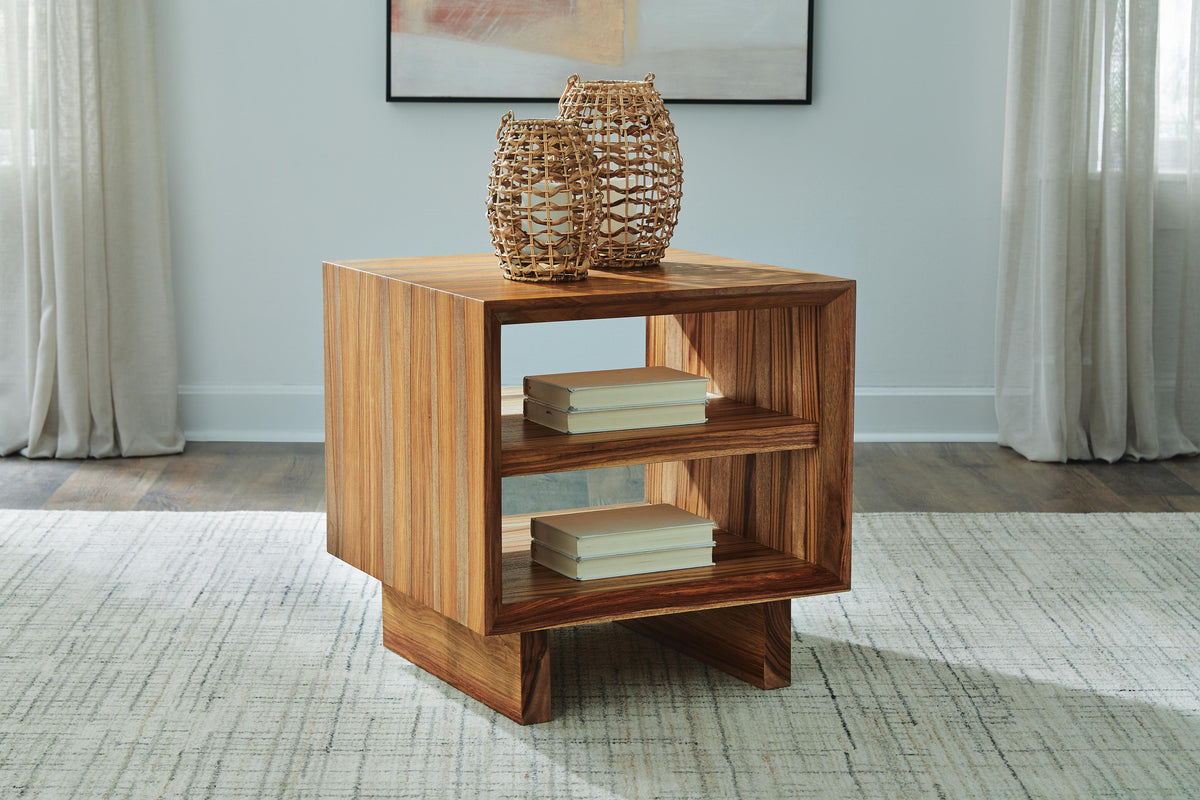 Dressonni End Table - T690-2 - product view or room setting; only end table included (supplier image 2)