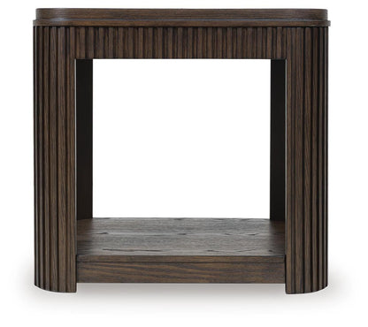 Carlibrie End Table - T700-3 - product view or room setting; only end table included (supplier image 4)
