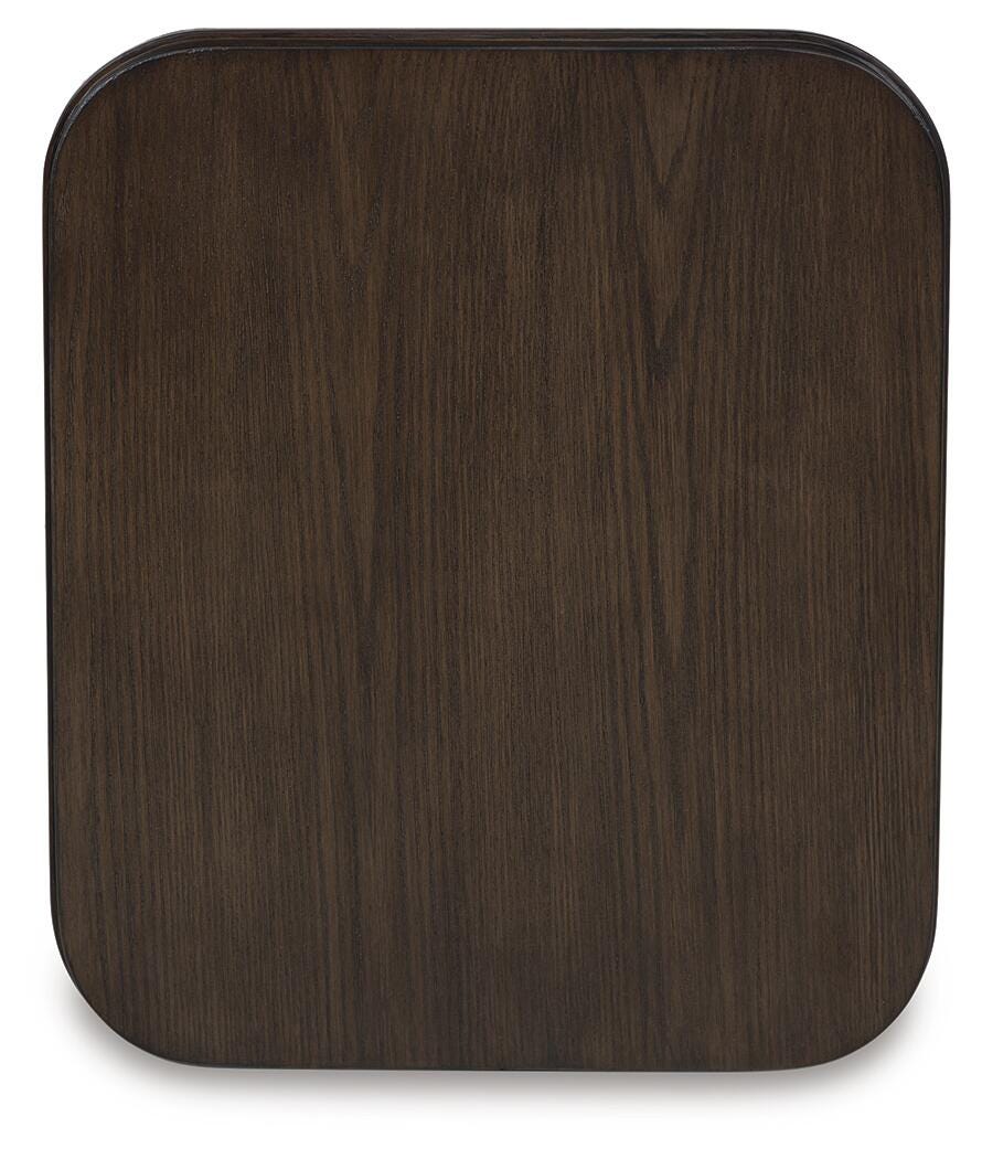 Carlibrie End Table - T700-3 - product view or room setting; only end table included (supplier image 5)
