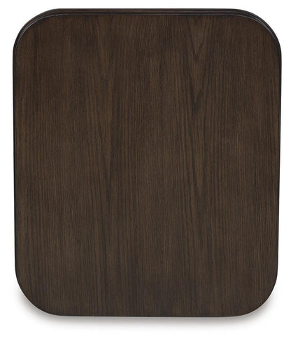 Carlibrie End Table - T700-3 - product view or room setting; only end table included (supplier image 5)