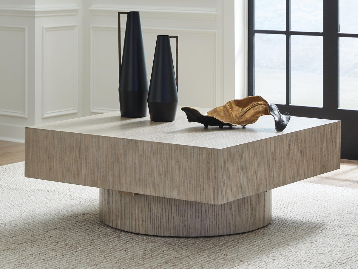 Jorielyn Coffee Table - T712-8 - product view or room setting; only coffee table included (supplier image 2)