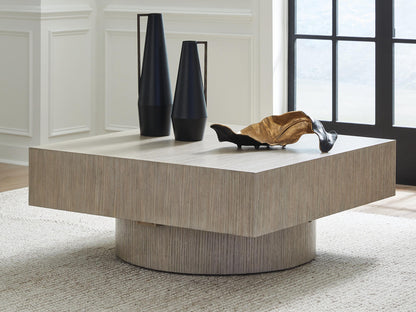 Jorielyn Coffee Table - T712-8 - product view or room setting; only coffee table included (supplier image 2)