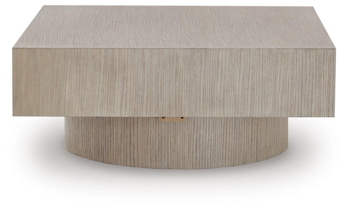 Jorielyn Coffee Table - T712-8 - product view or room setting; only coffee table included (supplier image 3)