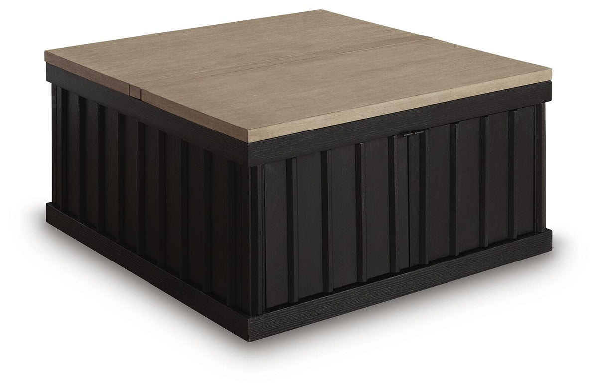 Rylandyn Lift-Top Coffee Table - T721-00 - product view or room setting; only coffee table included (supplier image 1)
